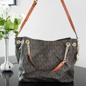 Michael Kors Signature Shoulder Bag